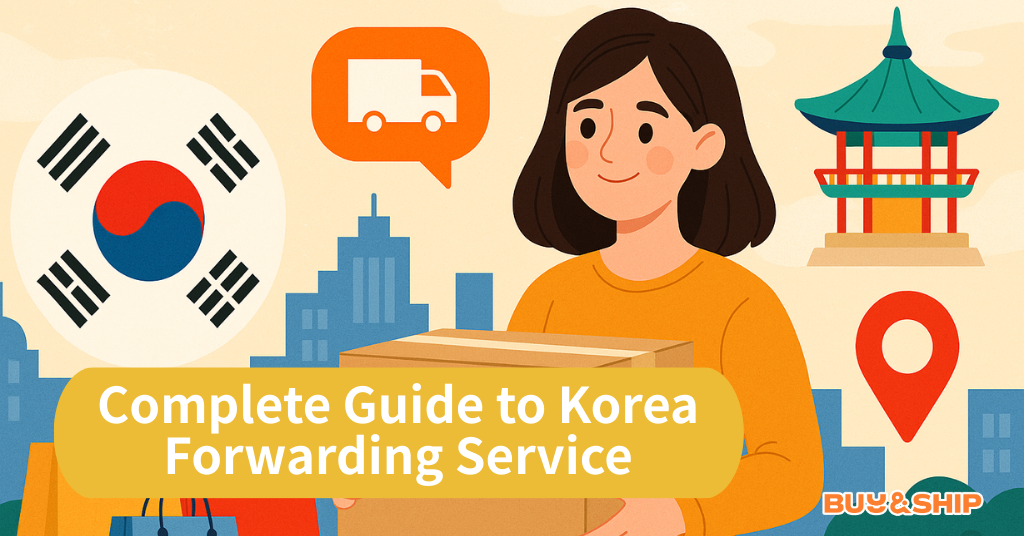Buy&Ship Korea Forwarding Service: Shop Korea, Ship to Singapore with Ease