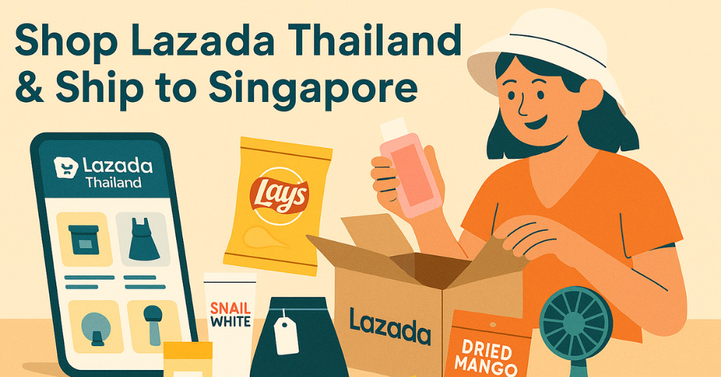How to Shop on Lazada Thailand and Ship to Singapore (2025 Guide)