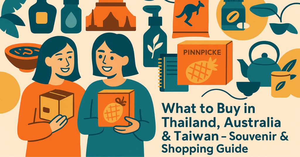 What to Buy in Thailand, Australia & Taiwan – Souvenir & Shopping Guide for Singaporeans