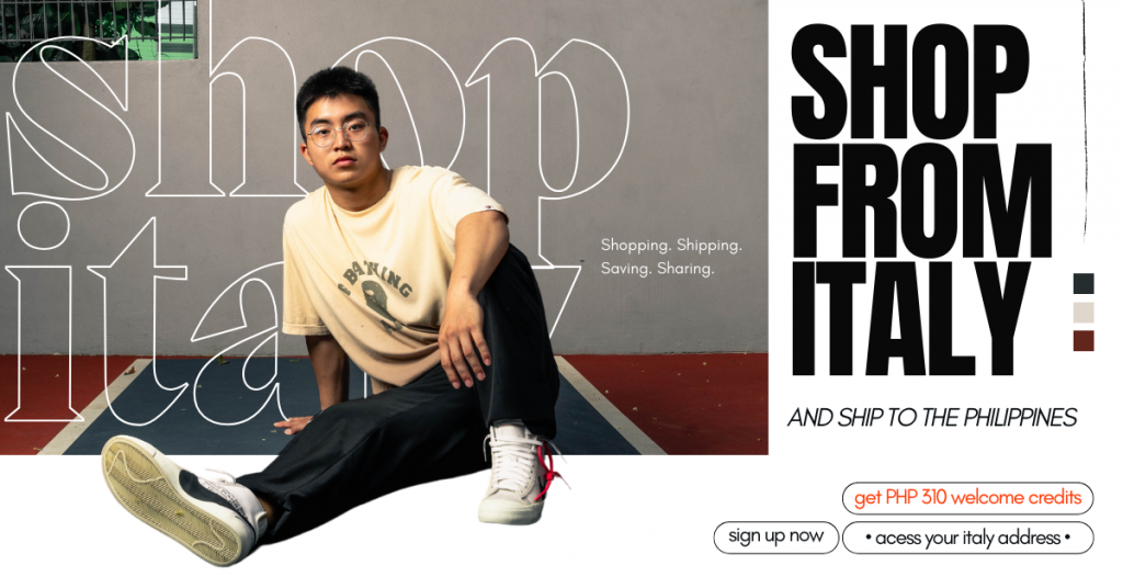 Shop From Italy and Ship to the Philippines